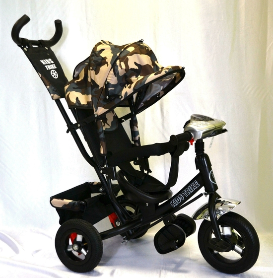 Велосипед трехколесный  для детей TM KIDS TRIKE, А12M комуфляж (Comouflage) (КОРОБ)
