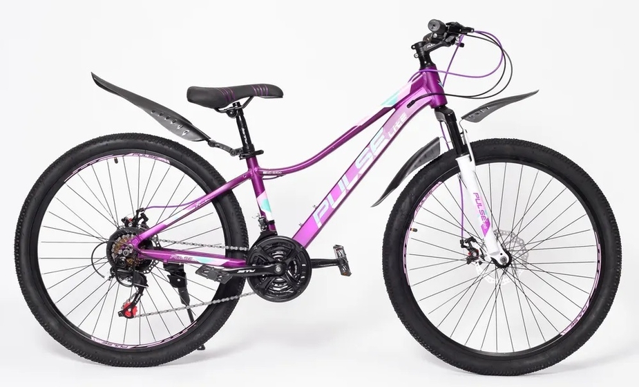 Велосипед 24'' Pulse Lite MD - 2600 цвет фиолетовый/розовый