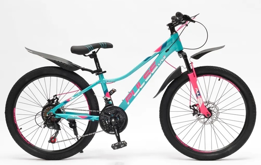 Велосипед 24'' Pulse Lite MD - 2600 цвет мятный/розовый