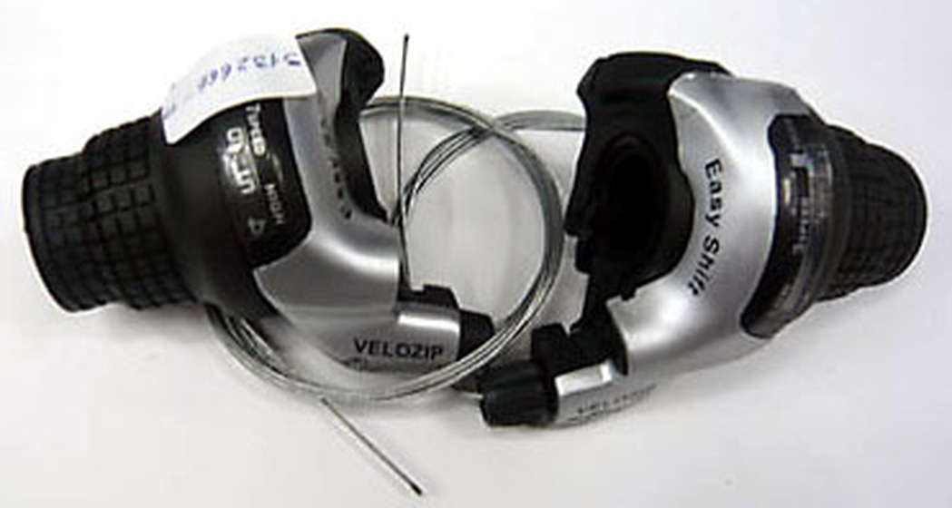 Комплект ручек перекл. скор. Velozip Revoshift 21ск., аналог Shimano