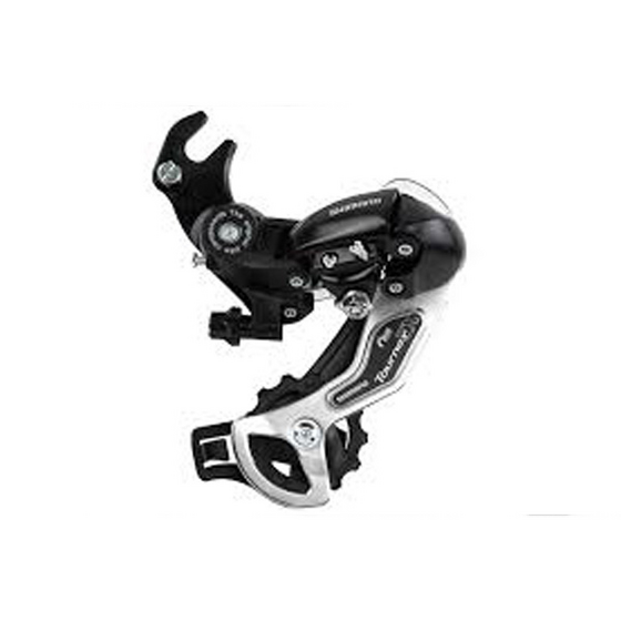 Переключатель скоростей задний(крюк), аналог Shimano TХ35, черный, бренд "S"