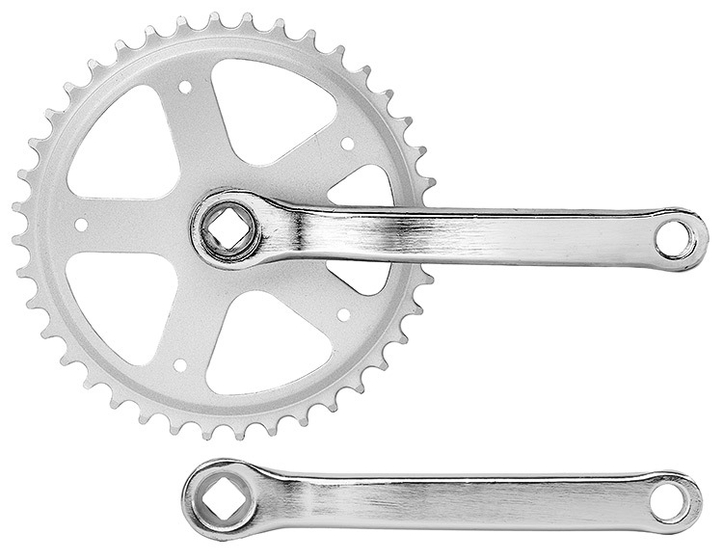 Система шатунов HDL-S140 ,40зуб.1/2"х3/32стальная,шатуны 165мм арт 580245