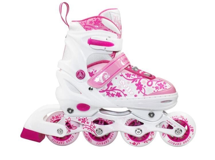 Раздвижные роликовые коньки Bell Pink p 39-42 (L)