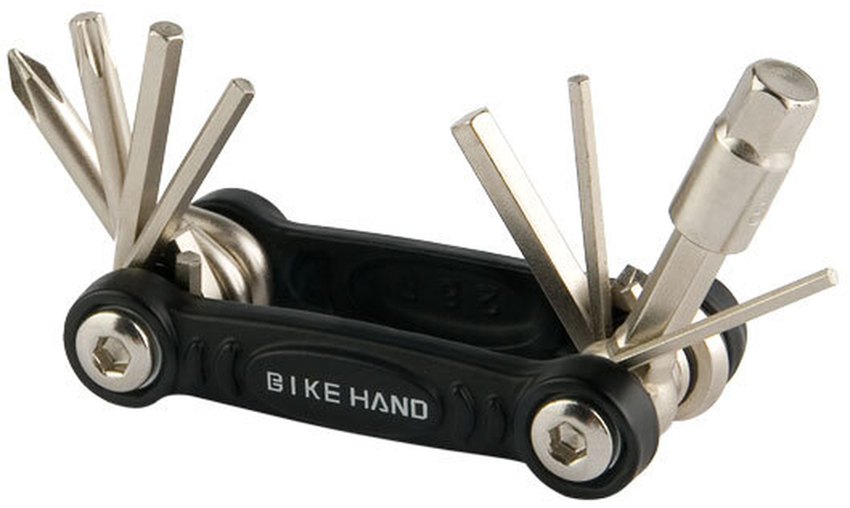 Набор ключей складной YC-286B Bike Hand (8 ключей)