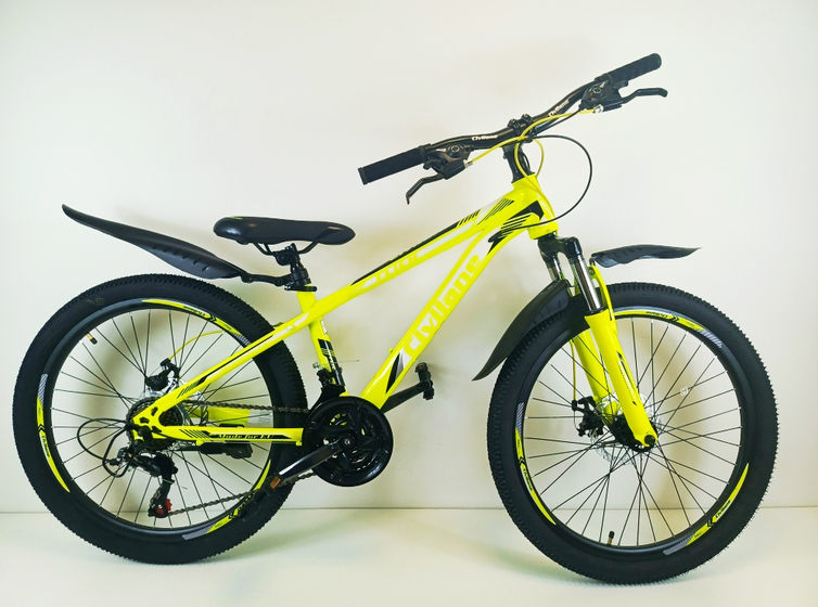Велосипед 24" ТМ Civilane, FLIER MD,  рама  13" YELLOW/WHITE (N)