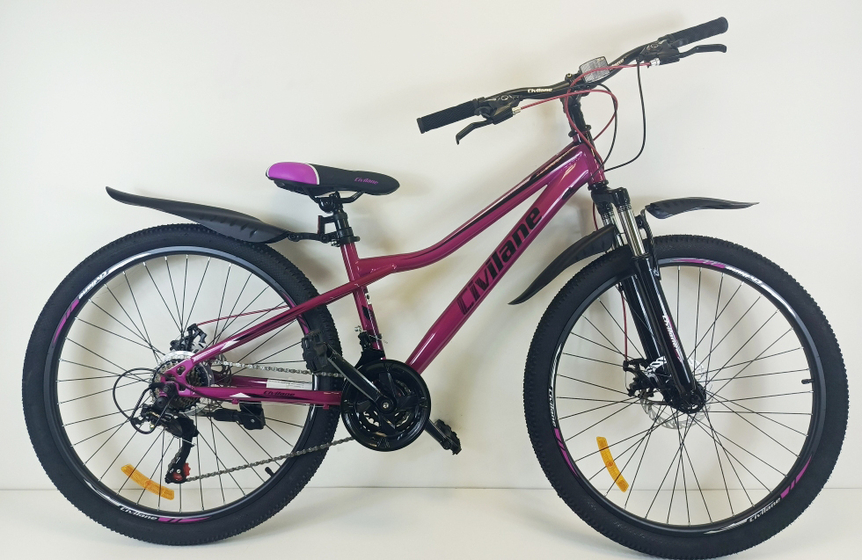 Велосипед 26" ТМ Civilane, TEENY DISC, рама 14" VIOLET