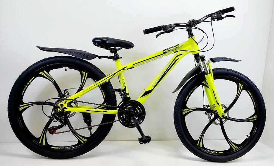 Велосипед 26" ТМ Civilane , HARD MD (литые диски), рама 15" YELLOW/BLACK