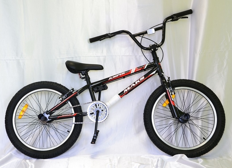 Велосипед 20" ТМ MAKS, BMX JUMPER  (красный)