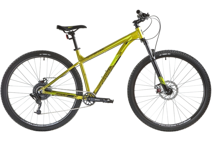 Велосипед STINGER 29" PYTHON STD зеленый, алюминий, р 22"