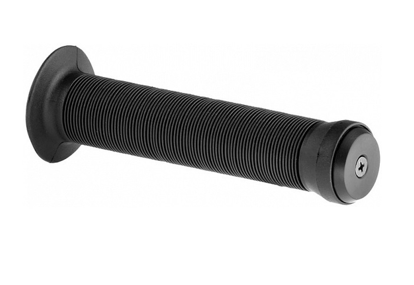 Грипсы VLG-411A c заглушками VLP-15 147 мм чёрные, арт. 150016